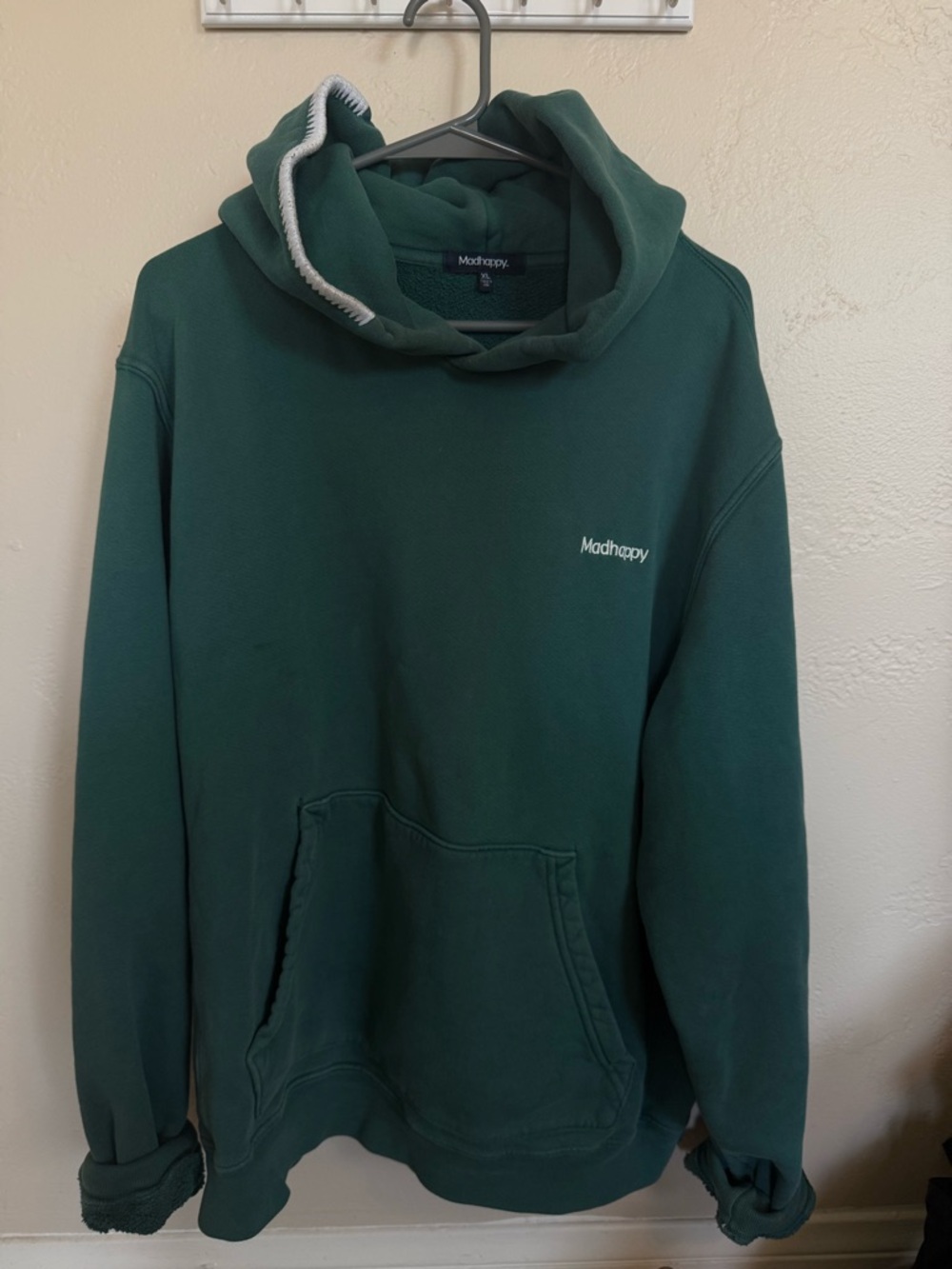 Madhappy Deep Green Hooded Pullover
